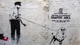 Banksy, onde ver suas obras por Londres | Londonices: Dicas de Londres