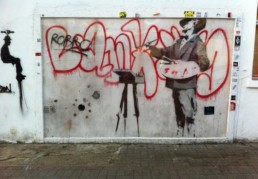 Banksy, onde ver suas obras por Londres | Londonices: Dicas de Londres