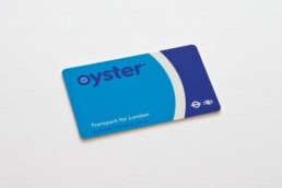 Cartão Metro em Londres OysterCard