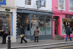 Restaurante The Fish House em Notting Hill
