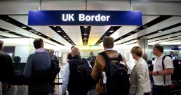 Imigração no Aeroporto de Londres