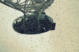 London Eye com Chuva em Londres