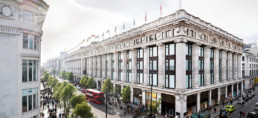 Compras na loja Selfridges em Londres